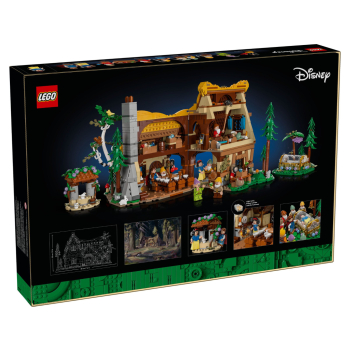 LEGO 43242 Disney Chatka Królewny Śnieżki i siedmi